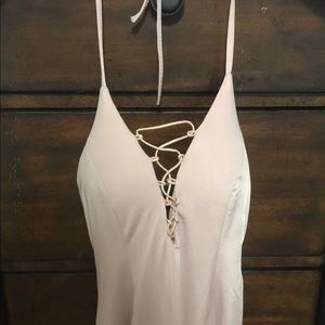 Blush cocktail dress, never worn